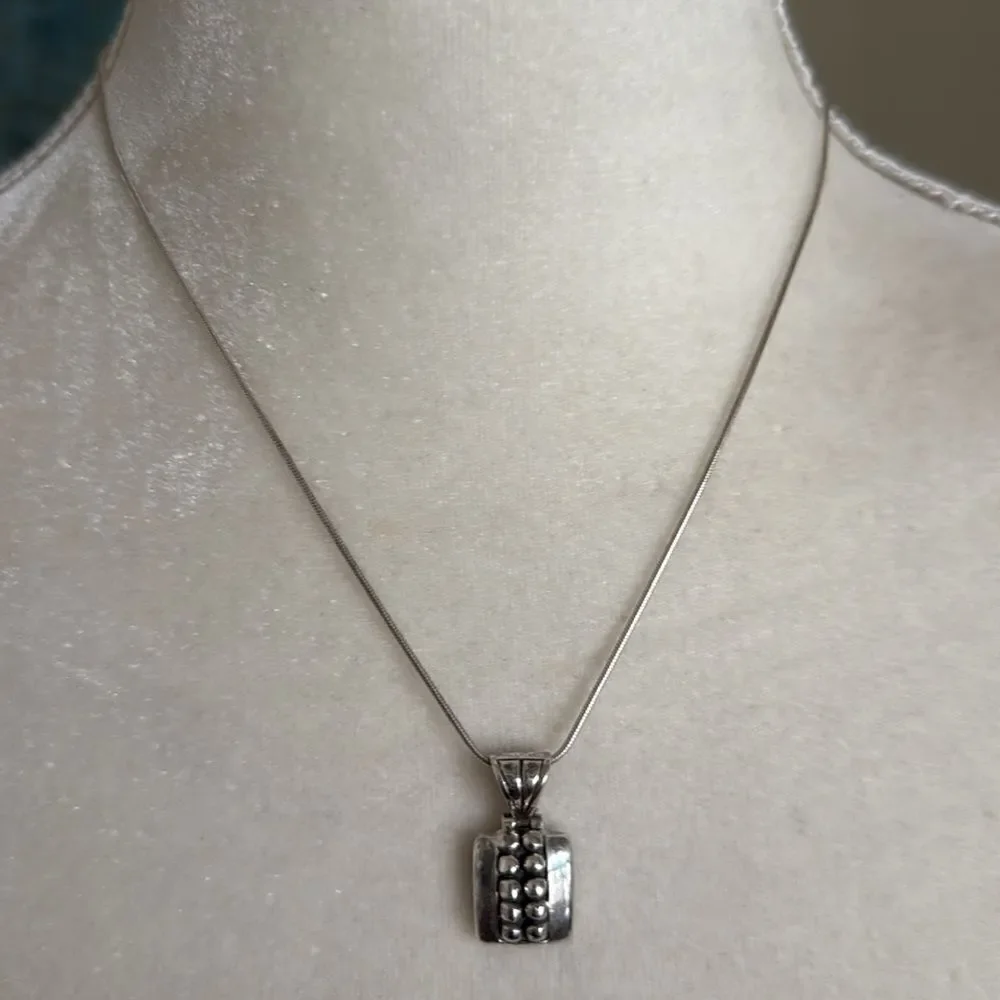 Sterling silver necklace